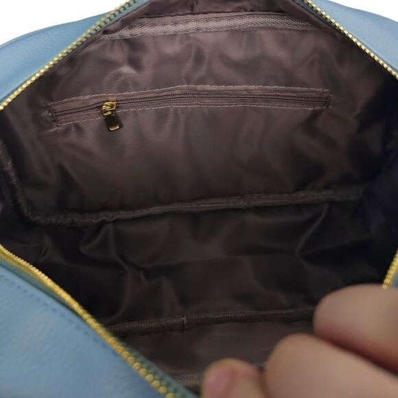 "The Sunday Bruncher" Blue Crush Margarita Camera Style Crossbody Bag - Picture 5 of 15